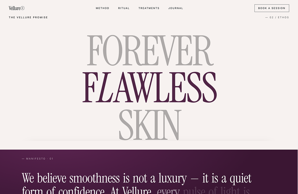 Vellure website